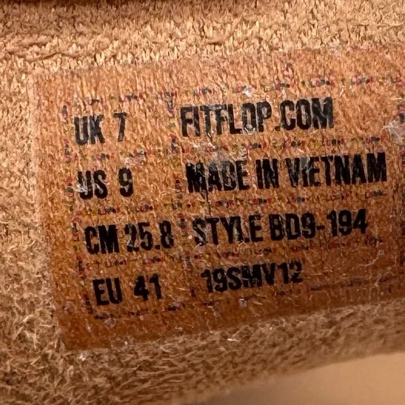 FitFlop Lainey White Leather Ankle Strap Toe Post Sandals Size 9 - Picture 11 of 12